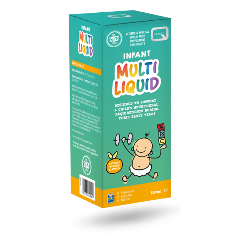 Quest Once A Day Infant Multi Liquid 150ml Quest Once A Day Infant Multi Liquid 150ml