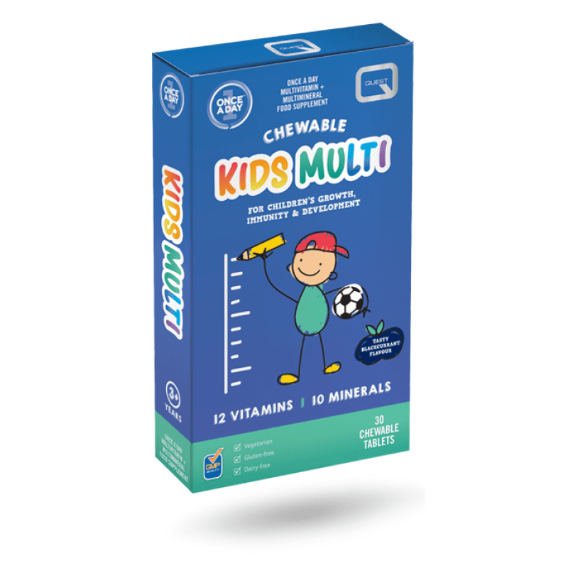 Quest Once a Day Kids Multi Chewable 30 Tablets Quest Once a Day Kids Multi Chewable 30 Tablets