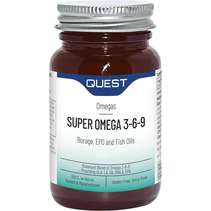 Quest Super Omega 3-6-9 90 Capsules Quest Super Omega 3-6-9 90 Capsules