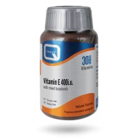Quest Vitamin E 400IU Natural 30 Capsules