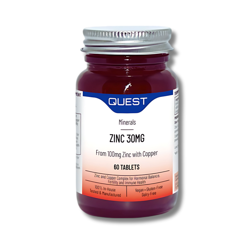 Quest Zinc Citrate 30mg 30 Tablets