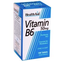 Healthaid Vitamin B6 50mg 100 Tablets