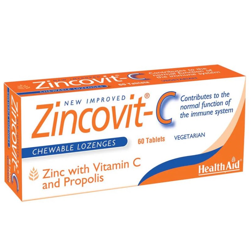 HealthAid Zincovit-C 60 Tablets