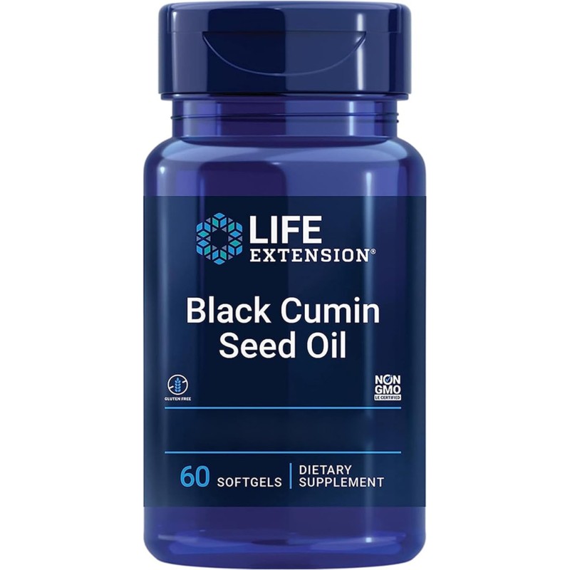 Life Extension Black Cumin Seed Oil 60 Softgels Life Extension Black Cumin Seed Oil 60 Softgels