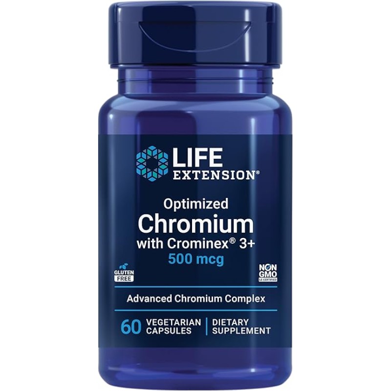 Life Extension Chromium With Crominex 3+