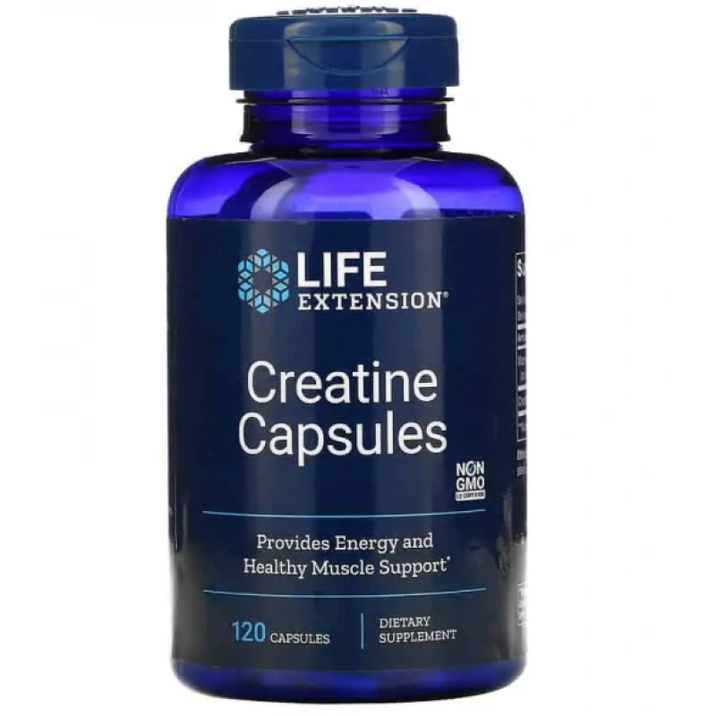 Life Extensions Creatine 120 Capsules