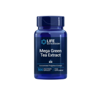 Life Extension Decaffeinated  Mega Green Tea Extract 100 Capsules