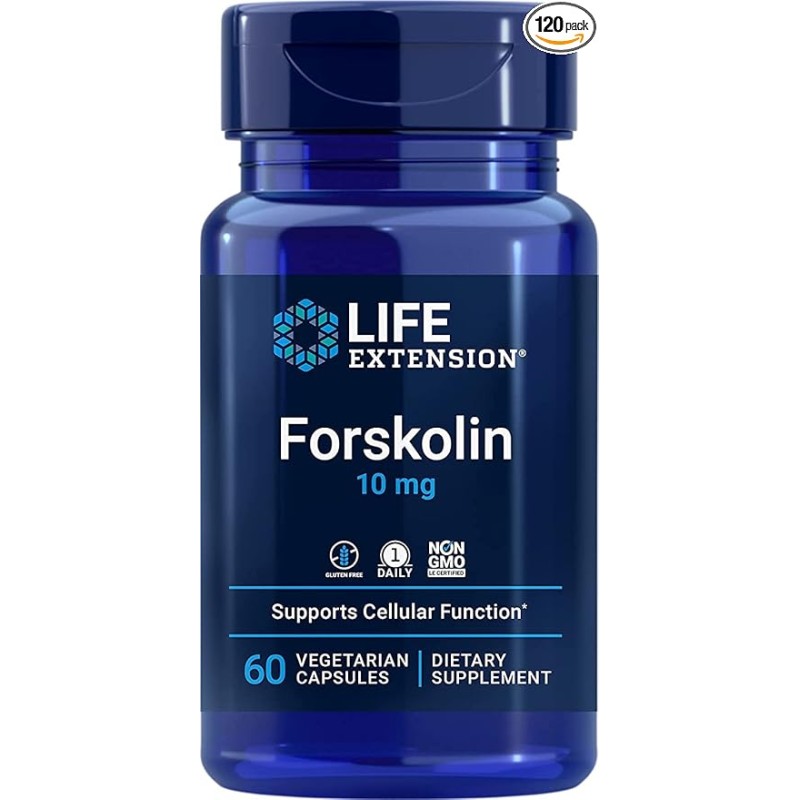Life Extension Forskolin 60 Capsules