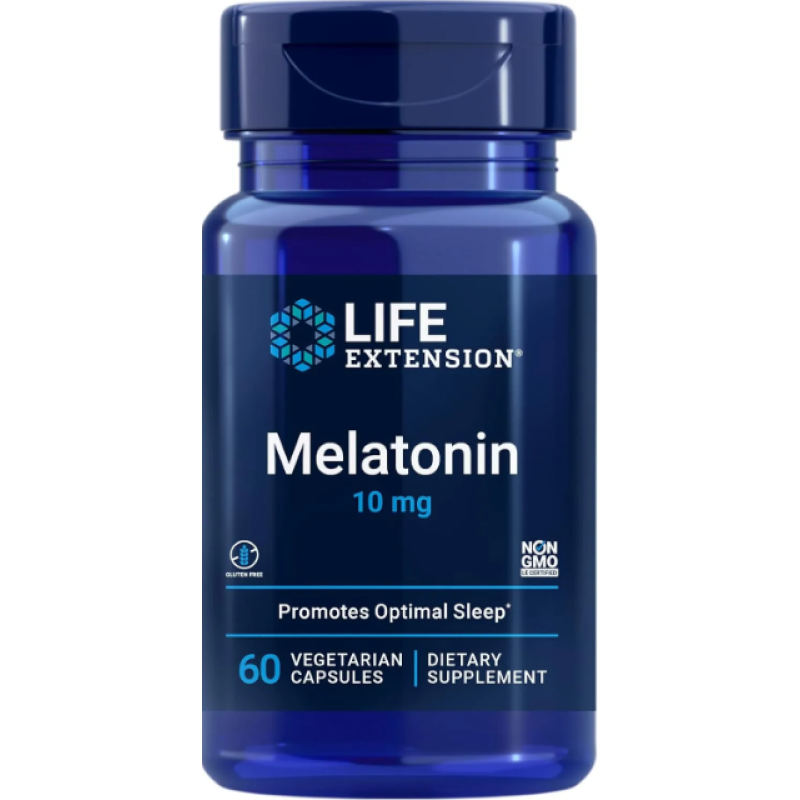 Life Extension Melatonin 10mg 60 Capsules