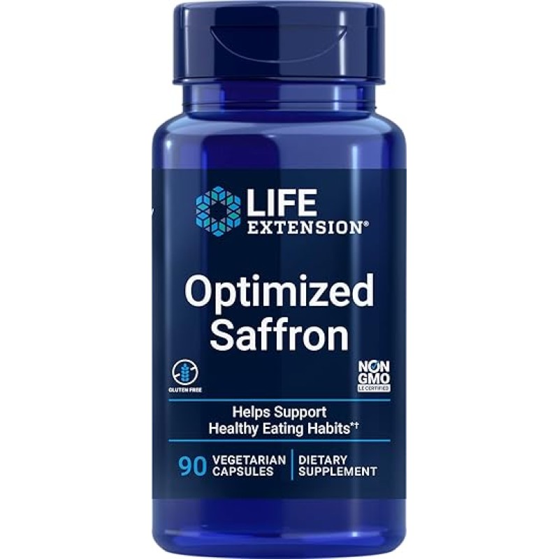 Life Extension Optimized Saffron 90 Capsules Life Extension Optimized Saffron 90 Capsules
