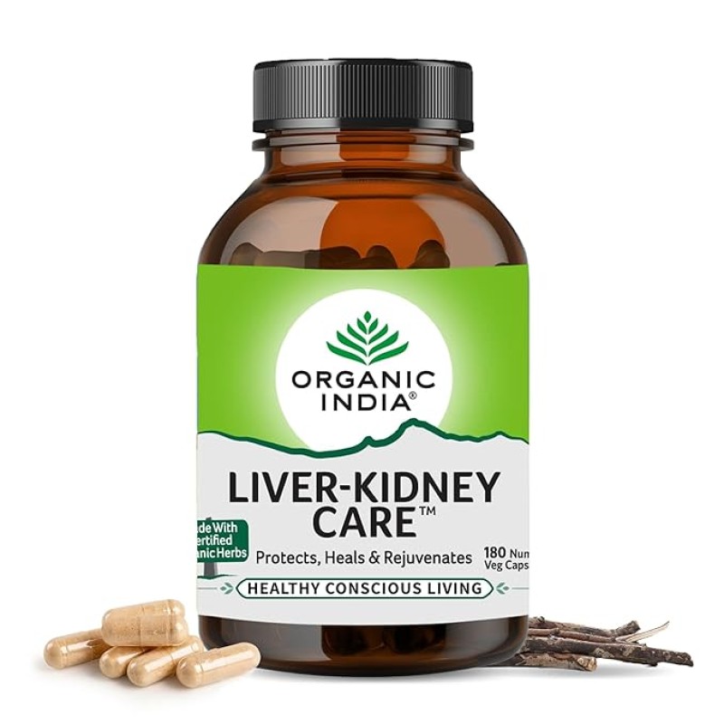 Organic India Liver Kidney Care - LKC 60 Capsules