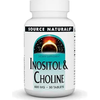 Source Naturals Inositol and Choline 800mg 50 Tablets