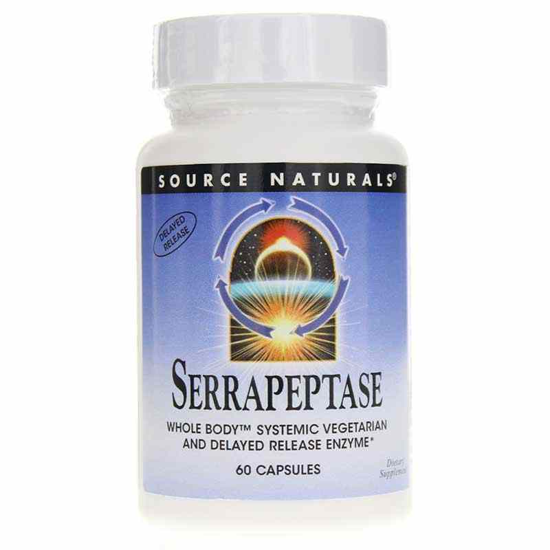 Source Naturals Serrapeptase 30 Capsules