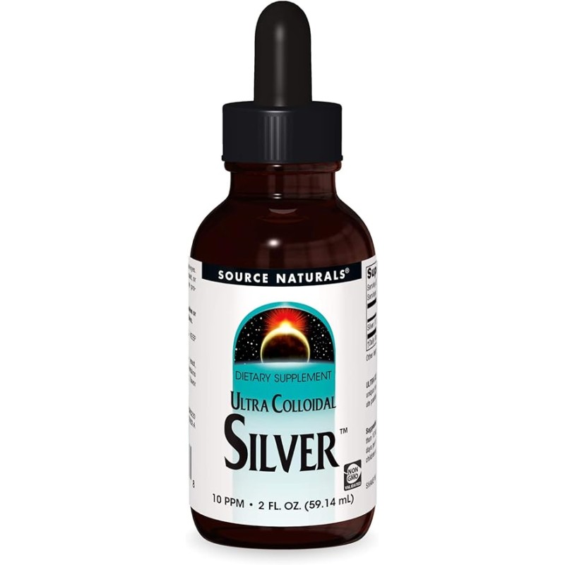 Source Naturals Ultra Colloidal Silver 2oz - 59.14ml Source Naturals Ultra Colloidal Silver 2oz - 59.14ml