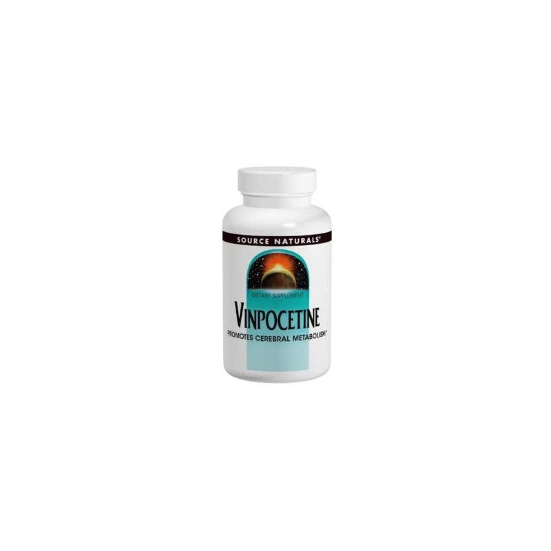 Source Naturals Vinpocetine 10mg 60 Tablets Source Naturals Vinpocetine 10mg 60 Tablets