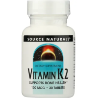 Source Naturals Vitamin K-2 100mcg 30 Tablets