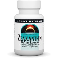 Source Naturals Zeaxanthin With Lutein 10mg 30 Capsules