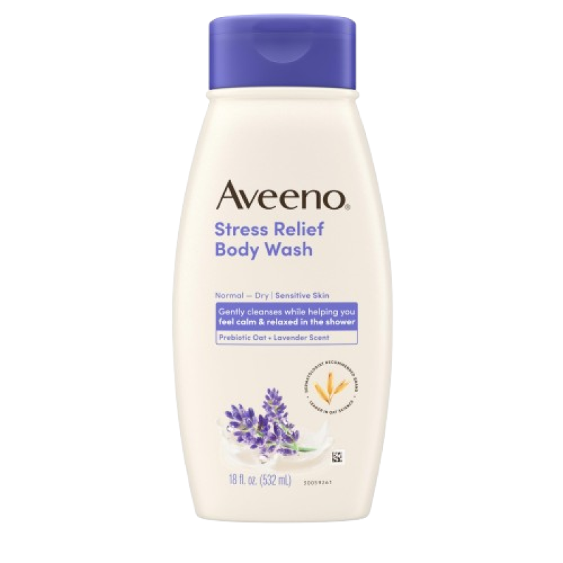 Aveeno Stress Relief Calming Body Wash 473ml