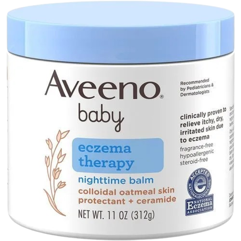 Aveeno Baby Eczema Therapy Nighttime Balm 156g