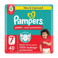 Pampers Size 7 Baby Pants 17+Kgs 40pcs