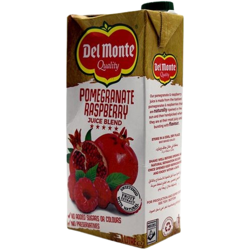 Del Monte Pomegranate Raspberry Juice 1litre 