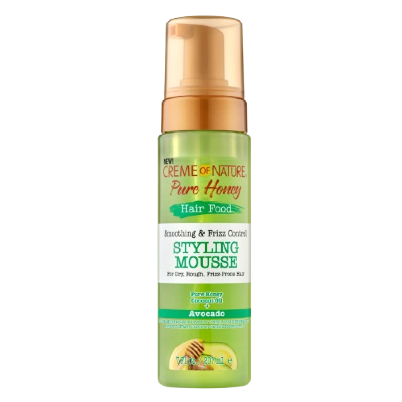 Creme Of Nature Pure Honey  Smoothing Style Mousse 207ml