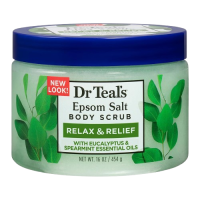 Dr Teal's Epson Salt Relax & Relief Eucalyptus & Spearmint Body Scrub 538g