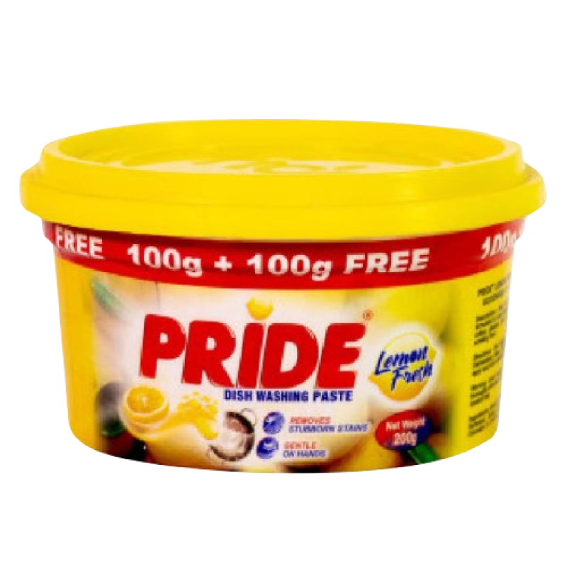 Pride Lemon Dishwashing Paste 400g