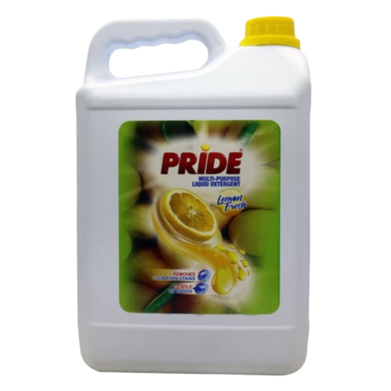 Pride Lemon Fresh Multipurpose Liquid Detergent 5litres