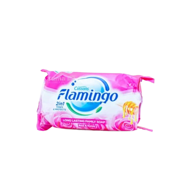Flamingo Rose & Honey Soap 200g
