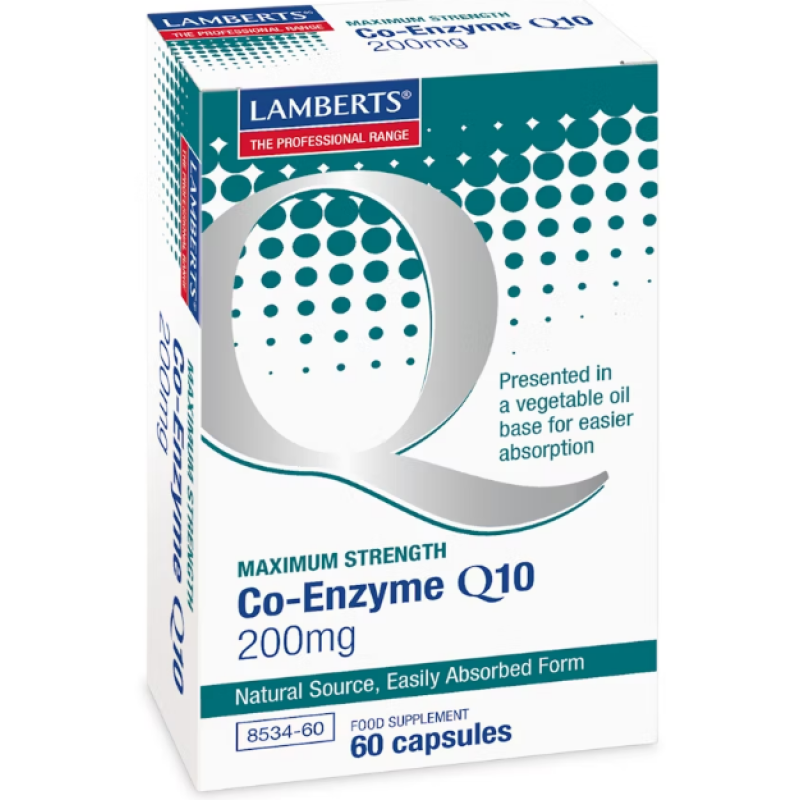 Lamberts Co Enzyme Q10 100mg 60 Capsules