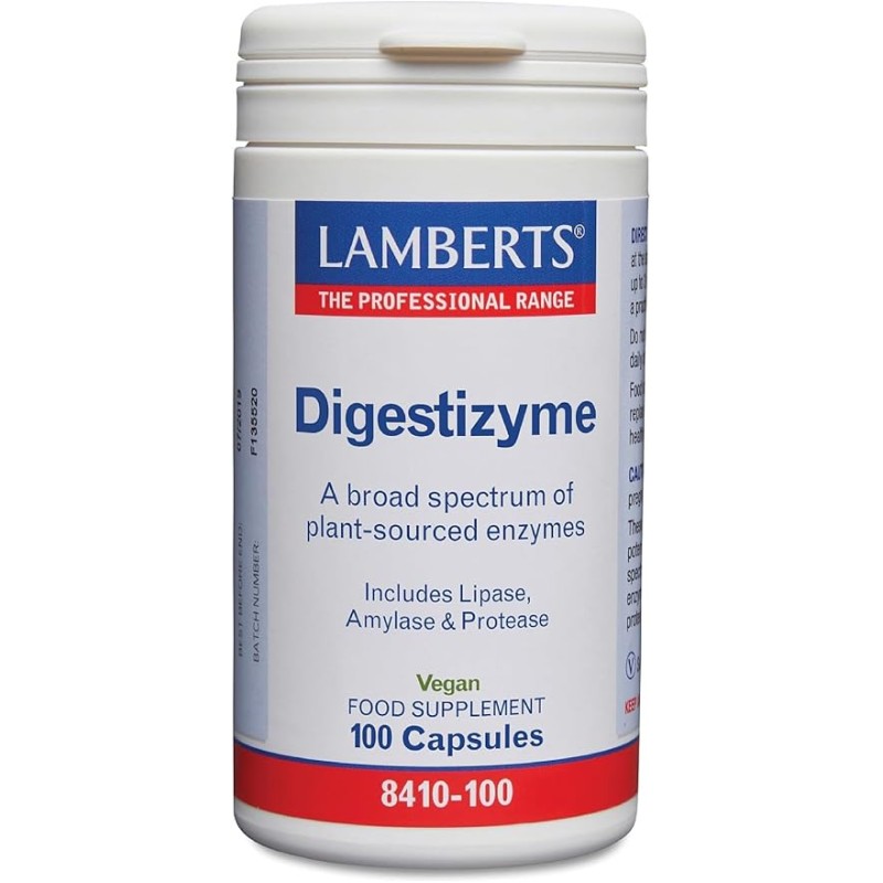 Lamberts Digestizyme 100 Capsules