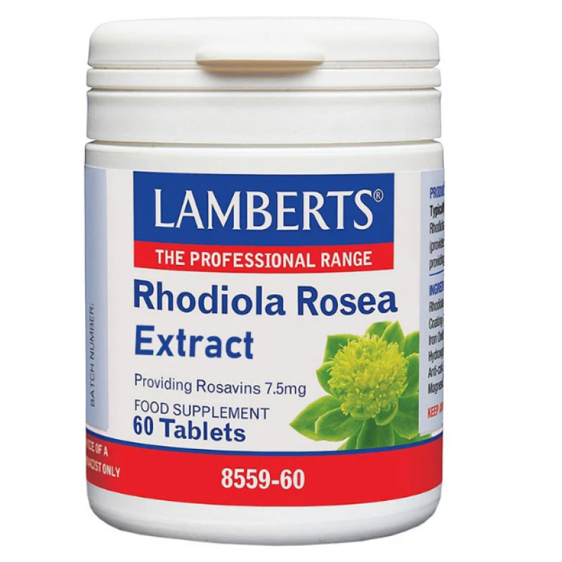 Lamberts Rhodiola Rosea Extract 60 Tablets