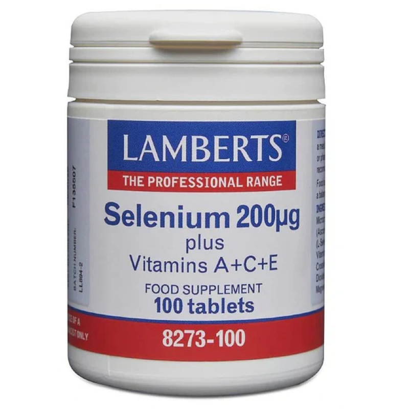 Lamberts Selenium Vitamin A + C + E 100 Tablets