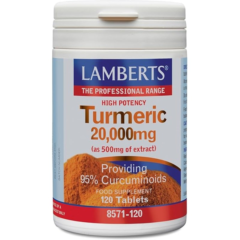 Lamberts Turmeric 20000mg 60 Tablets