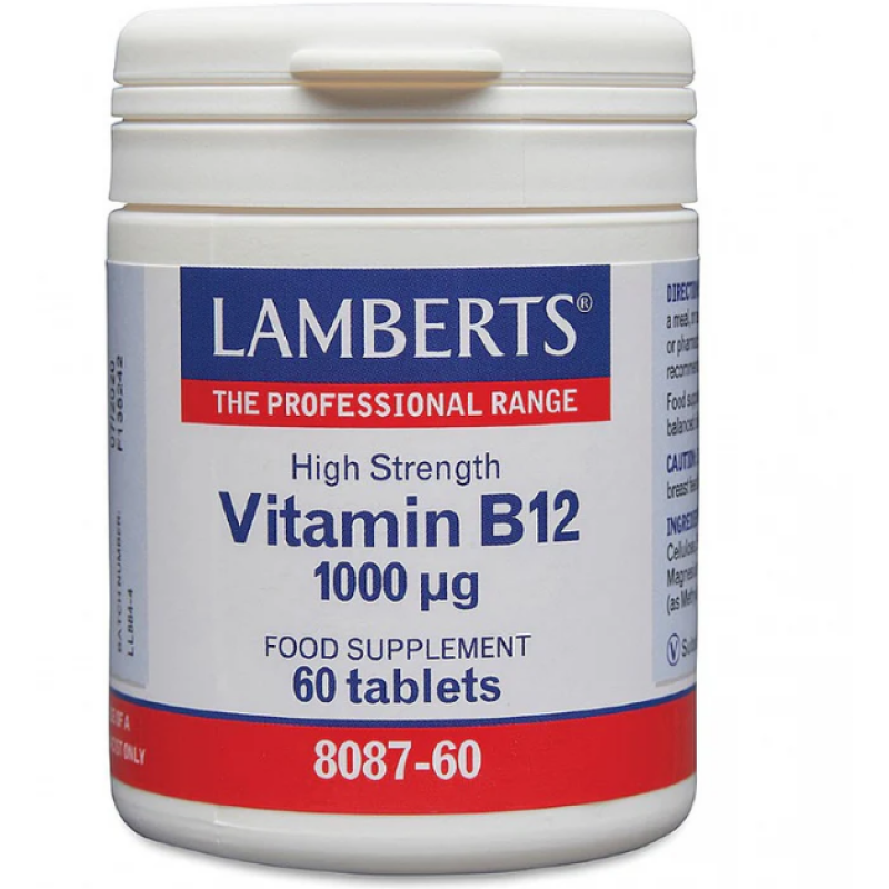 Lamberts Vitamin B12 1000µg 60 Tablets