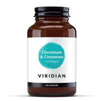 Viridian Chromium and Cinnamon Complex 60 Capsules