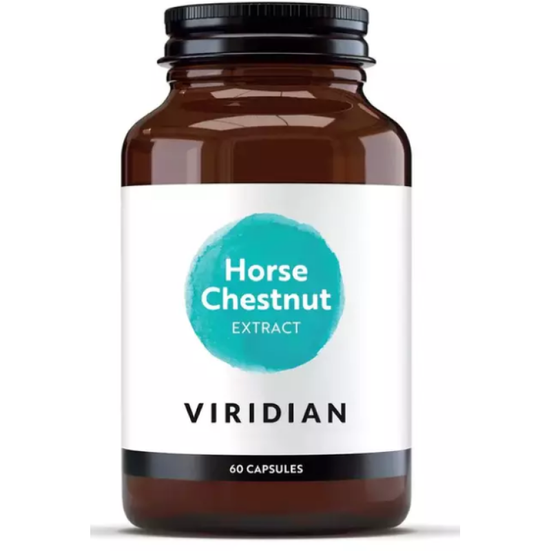 Viridian Horse Chestnut Seed Extract 200mg 60 Capsules