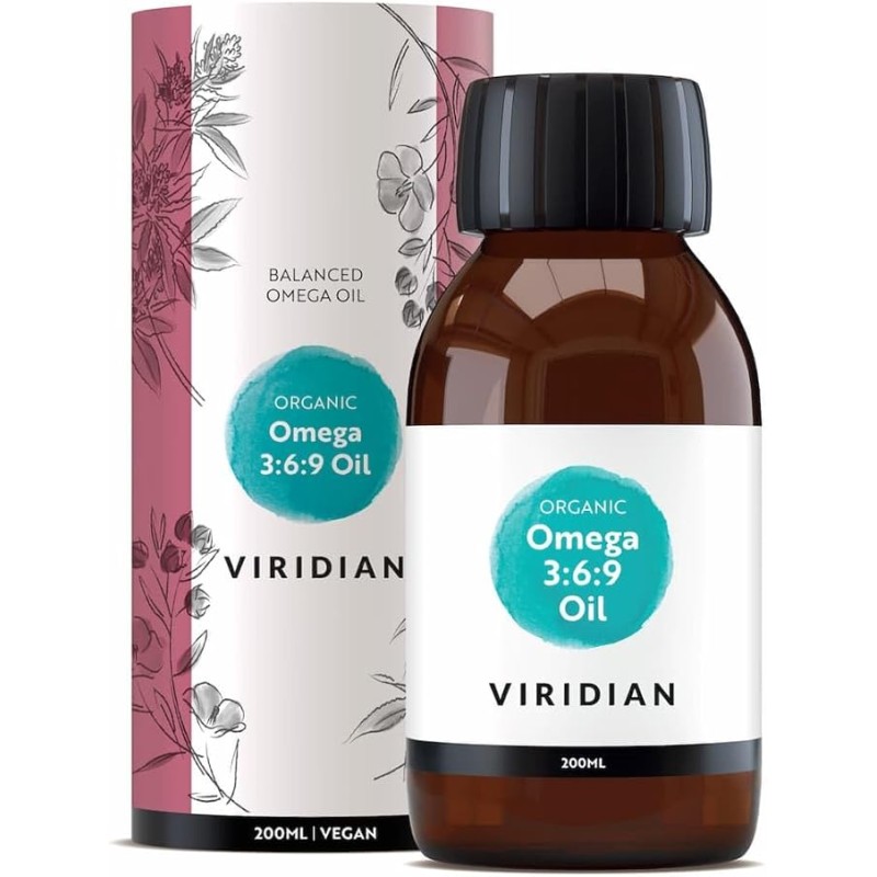 Viridian Organic Omega 3:6:9 Liquid 200ml