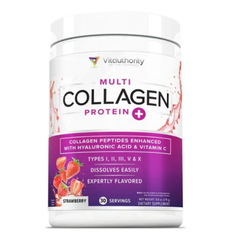 Vitauthority Multi Collagen Protein + S/Berry 30 Servings 279g
