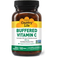 Country Life Buffered Vitamin C 500mg 100 Tablets