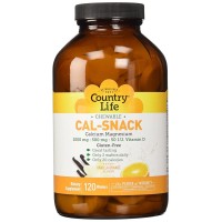 Country Life Cal-Snack Chewable Vanilla/Orange 120 Wafers