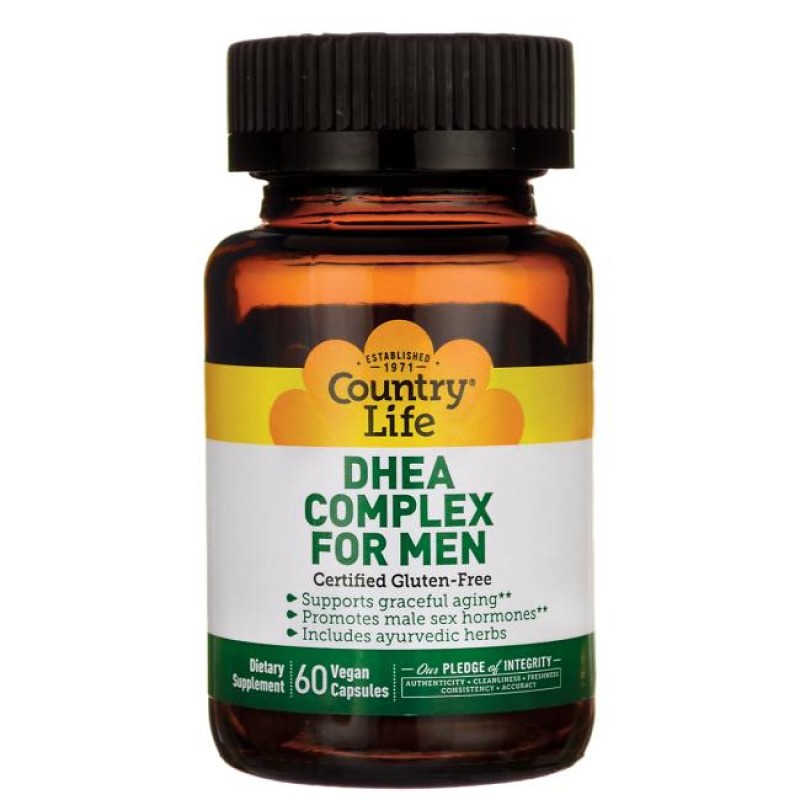 Country Life Dhea Complex For Men 60 Capsules Country Life Dhea Complex For Men 60 Capsules