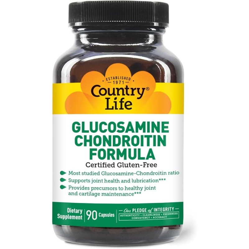 Country Life Glucosamine Chondroitin Formula 90 Capsules