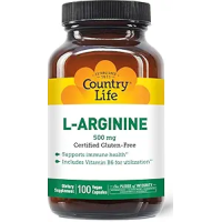 Country Life L-Arginine 500mg 100 Capsules