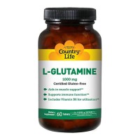 Country Life L-Glutamine 1000mg 60 Tablets