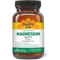 Country Life Magnesium 300mg 60 Capsules