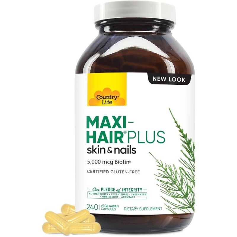 Country Life Maxi-Hair Plus 120 Tablets Country Life Maxi-Hair Plus 120 Tablets