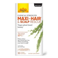 Country Life Maxi-Hair and Scalp Rescue 30 Softgels