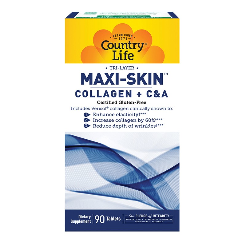 Country Life Maxi-Skin 90 Tablets